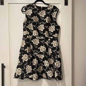 NWT Ted Baker Ornate Paisley Peplum hem Dress